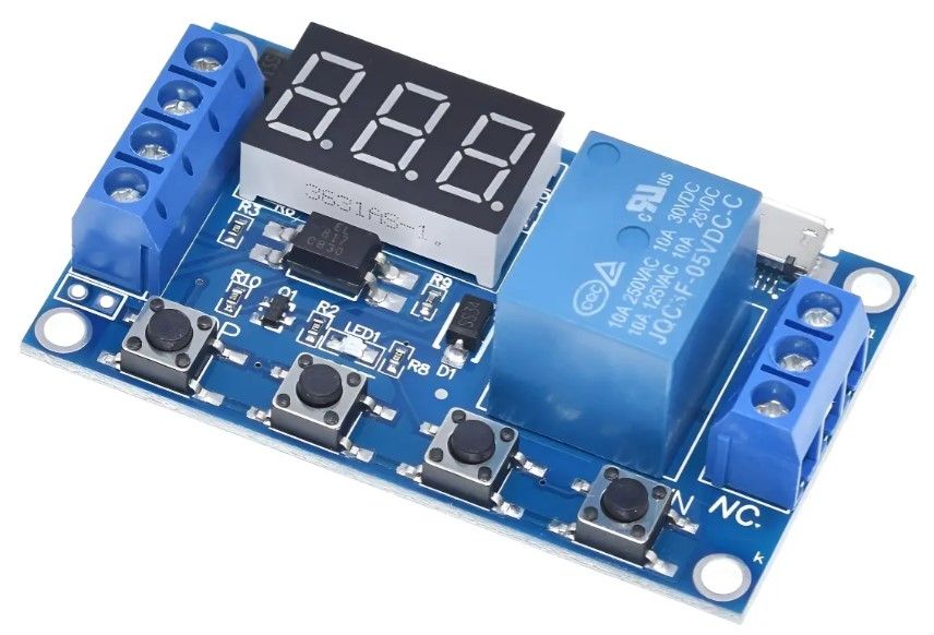 Modulo Temporizador Rele & Display Ajusta...