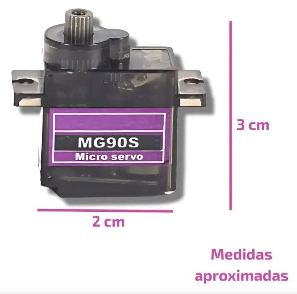 Servo Motor MG90S 380 Graus 2.2kg