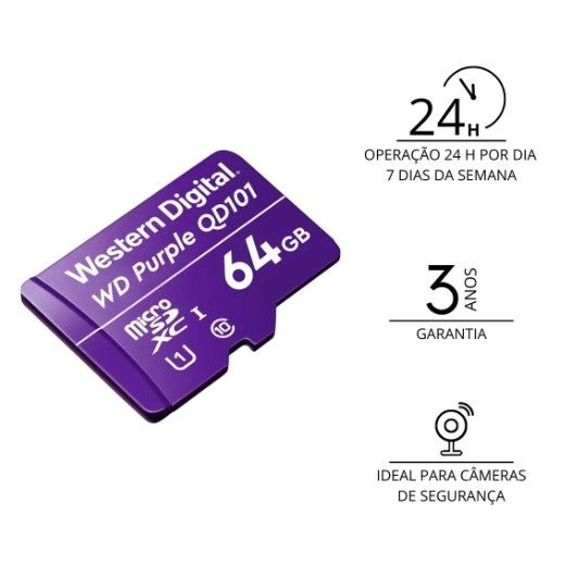MemoryCard Micro SD 64GB Purple Intelbra ...