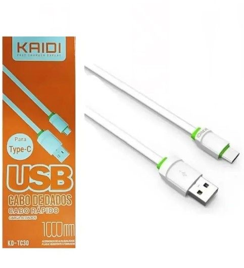 Cabo Celular KAIDI  TIPO C KD-TC30